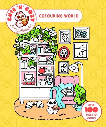 Cute 'n' Cozy Colouring World, Zenny Abanales