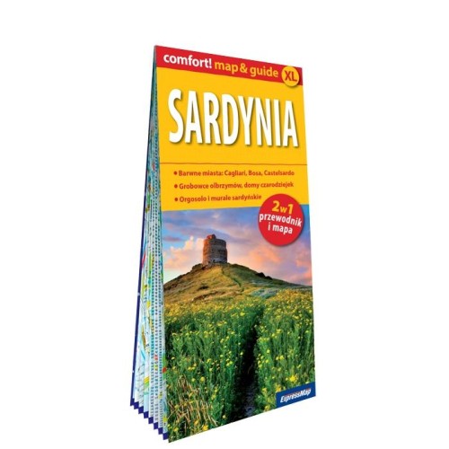 Sardynia laminowany map&guide XL 2w1...