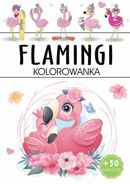 Flamingi. Kolorowanka, Opracowanie zbiorowe