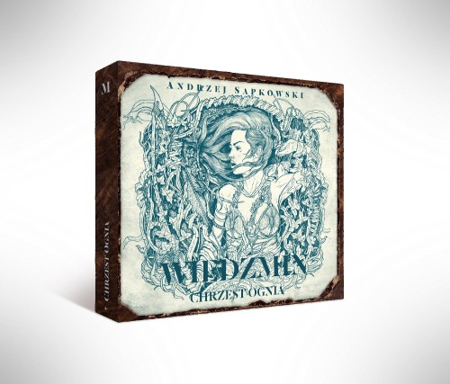 CD MP3 Chrzest ognia Wiedźmin, Andrzej Sapkowski