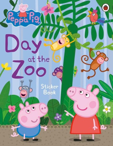 Day at the Zoo Sticker Book. Peppa Pig wer....