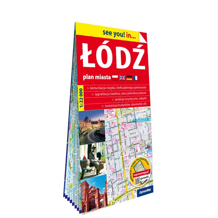 Łódź plan miasta 1:22 000, Opracowanie zbiorowe