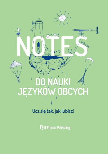 Notes do nauki języków obcych (pistacjowy)