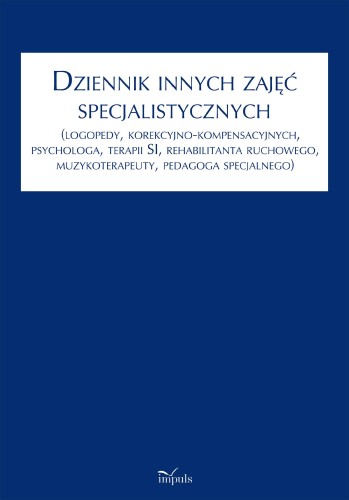 Dziennik innych zajęć specjalistycznych