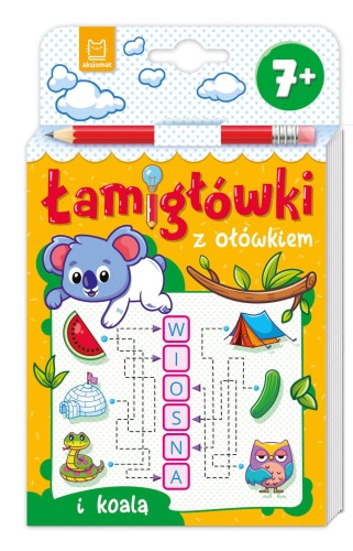 Łamigłówki z ołówkiem i koalą. Od 7 lat....