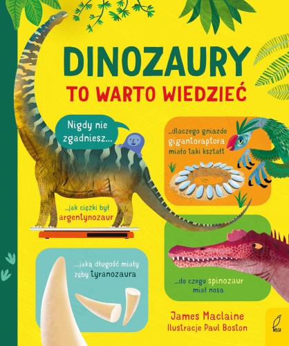 Dinozaury. To warto wiedzieć, James Maclaine
