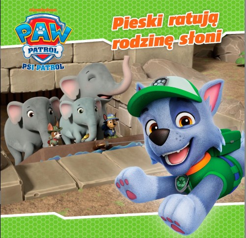 Pieski ratują rodzinę słoni. Psi Patrol