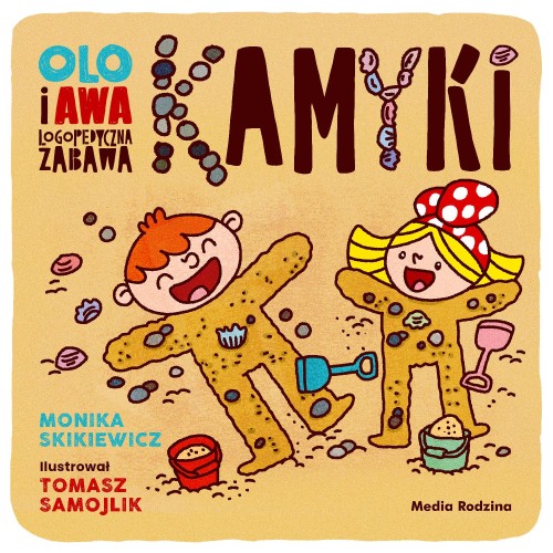 Kamyki. Logopedyczna zabawa. Olo i Awa