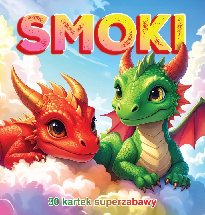 Smoki. 30 kartek superzabawy. Kolorowanka
