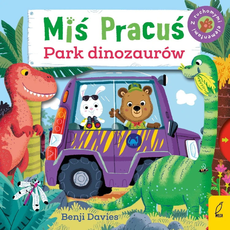 Miś Pracuś. Park dinozaurów, Benji Davies
