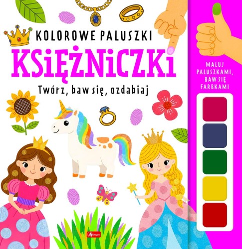 Księżniczki. Kolorowe paluszki, Wojciech Baturo