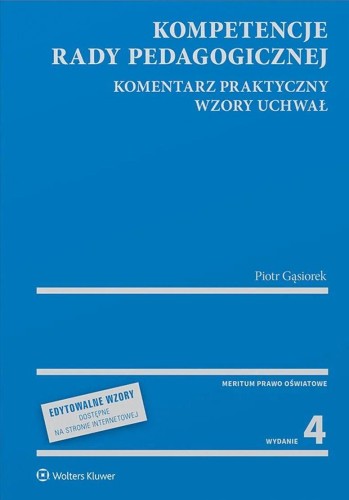 Kompetencje rady pedagogicznej. Komentarz...