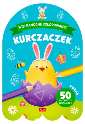 Kurczaczek. Wielkanocne kolorowanki