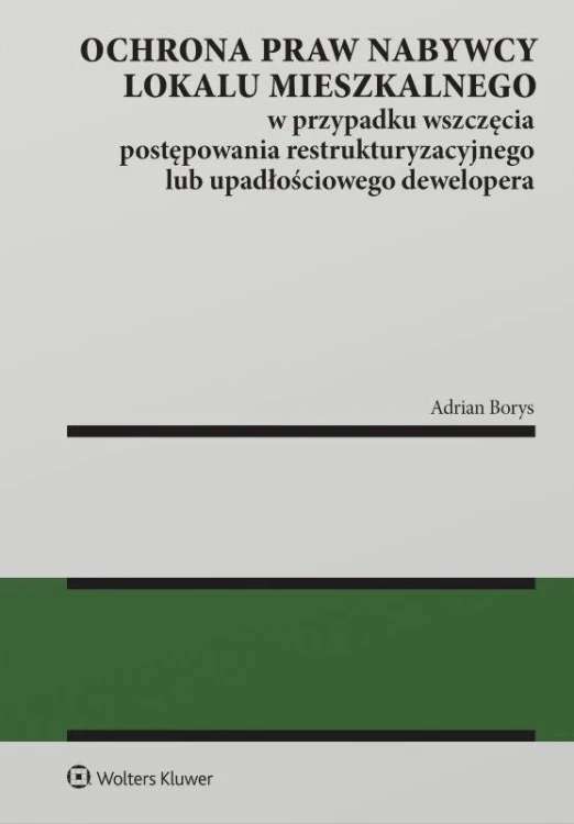 Ochrona praw nabywcy lokalu mieszkalnego w...
