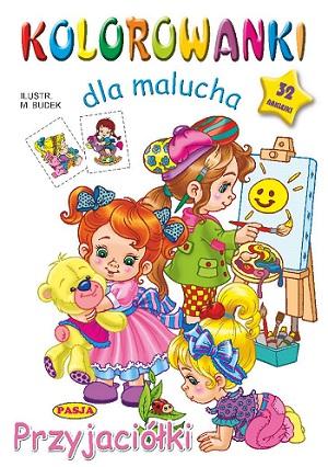 Przyjaciółki kolorowanki dla malucha