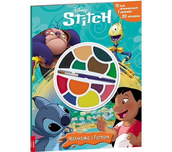 Disney Stitch Malowanka z farbami KFF-9101