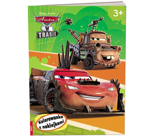 Disney Pixar Auta w trasie Kolorowanka z...