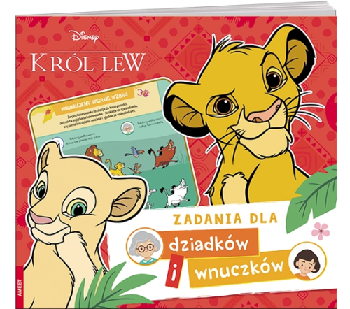 Disney Król Lew Zadania dla dziadków i...