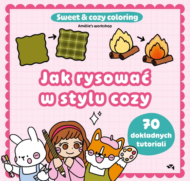 Jak rysować w stylu cozy. Sweet & cozy coloring