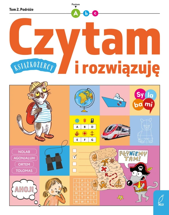 Czytam i rozwiązuję. Podróże. Książkożercy....