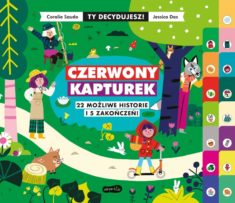 Czerwony Kapturek. Ty decydujesz, Coralie Saudo