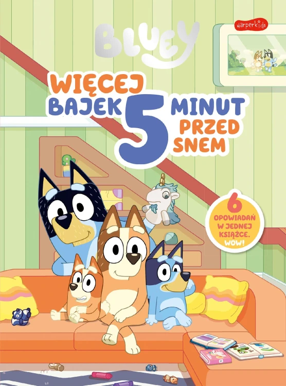 Więcej bajek. Bluey. Bajki 5 minut przed snem