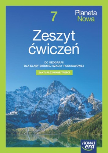 Geografia planeta nowa NEON zeszyt ćwiczeń dla...