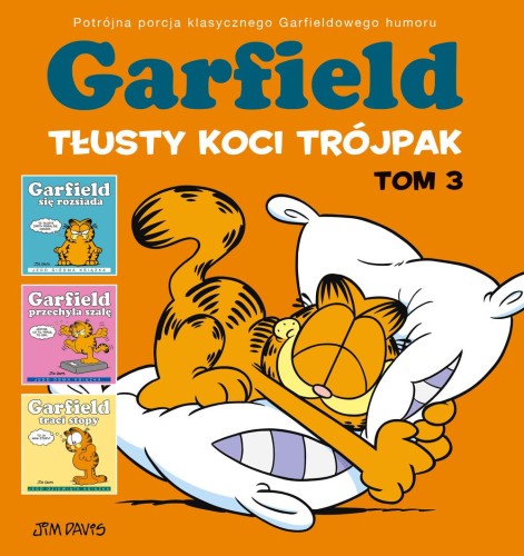 Garfield. Tłusty koci trójpak. Tom 3, Jim Davis