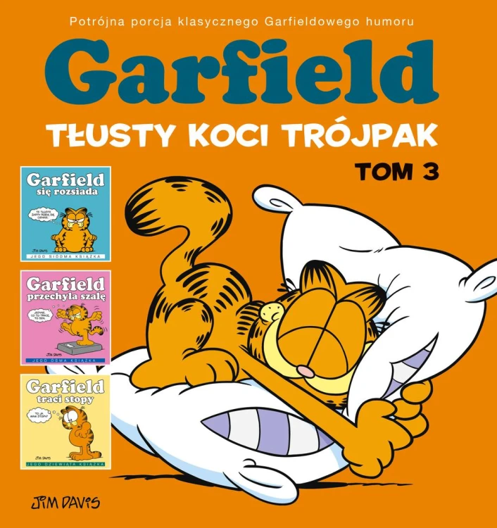 Garfield. Tłusty koci trójpak. Tom 3, Jim Davis