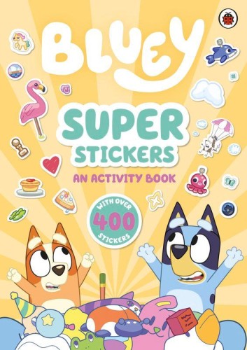 Bluey Super Stickers wer. angielska, Bluey