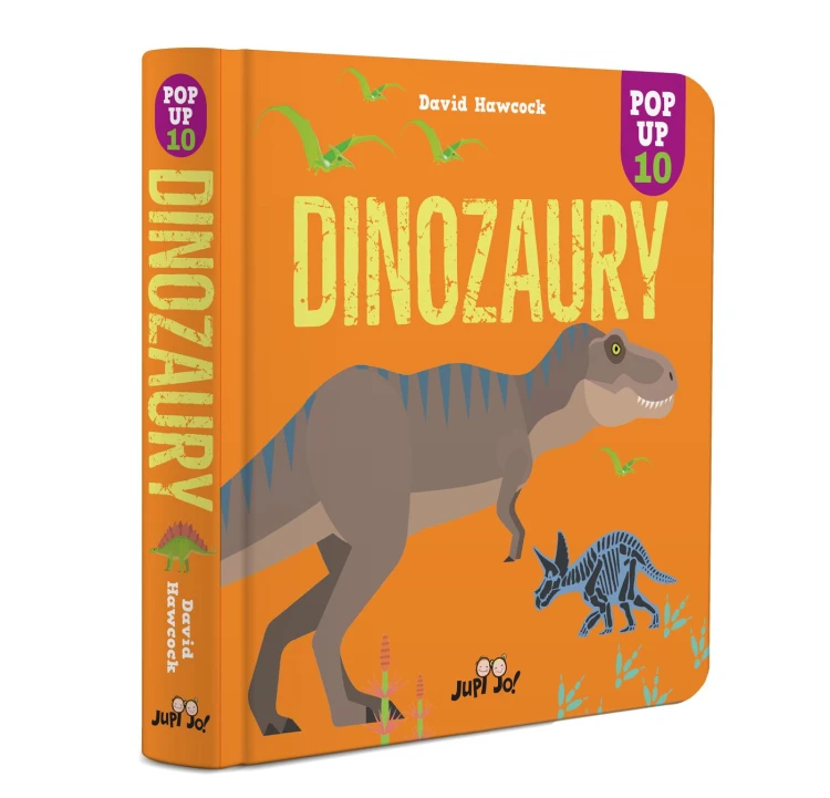 Dinozaury. Pop-up, David Hawcock