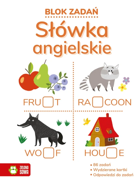 Słówka angielskie. Blok zadań, Paulina Piasecka