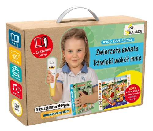 Pakiet z piórem KAKADU. Widzę, słyszę poznaję....