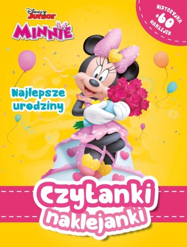Disney Junior Urodziny Minnie. Czytam i naklejam