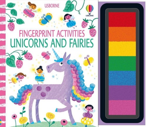Unicorns and Fairies. Fingerprint activities...
