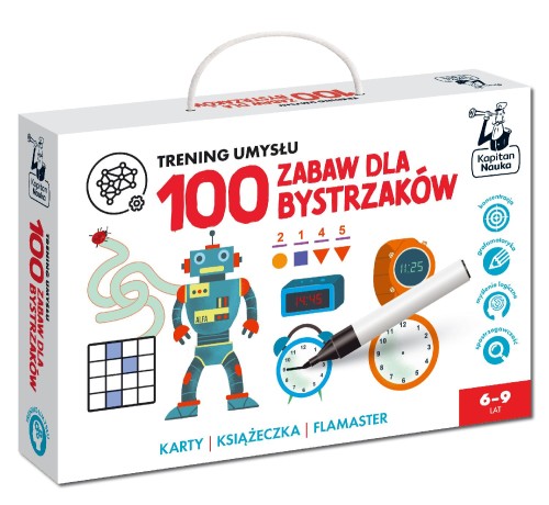 100 zabaw dla bystrzaków. Kapitan Nauka....