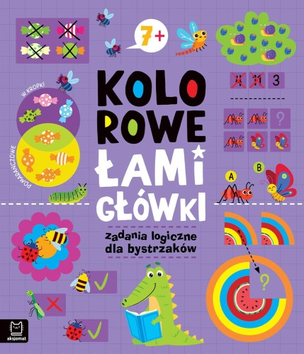 Kolorowe łamigłówki. Zadania logiczne dla...