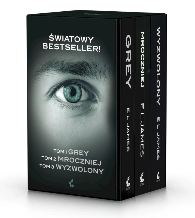 Pakiet Grey / Mroczniej / Wyzwolony, E L James