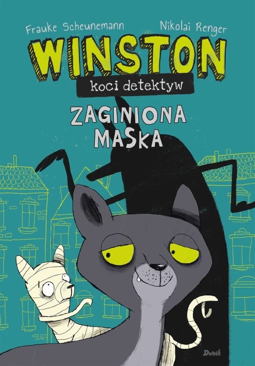 Winston koci detektyw. Zaginiona maska. Kot...