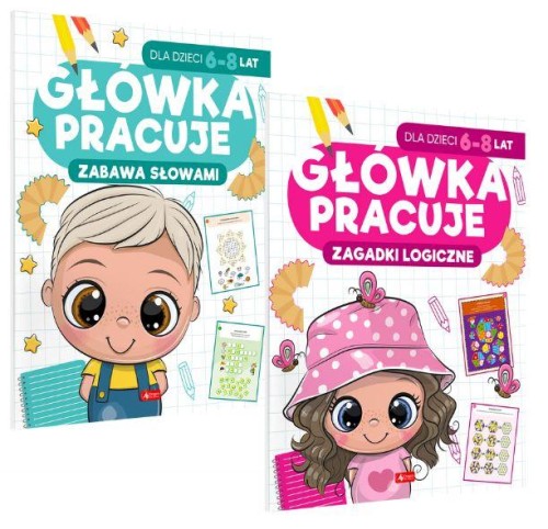Pakiet Główka pracuje. Zabawa słowami /...