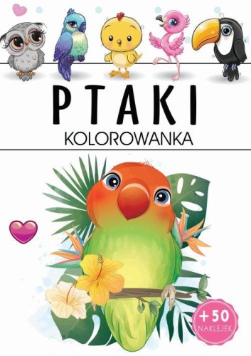 Ptaki. Kolorowanka, Opracowanie zbiorowe