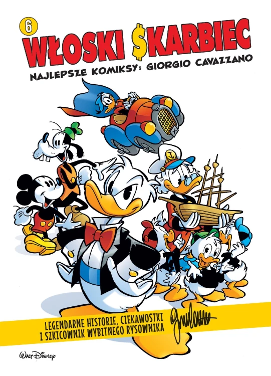 Najlepsze komiksy. Giorgio Cavazzano. Tom 6....