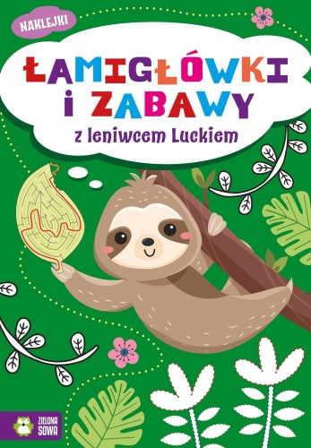 Łamigłówki i zabawy z leniwcem Luckiem....