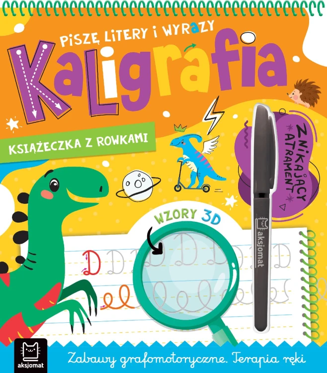 Piszę litery i wyrazy. Kaligrafia. Znikający...