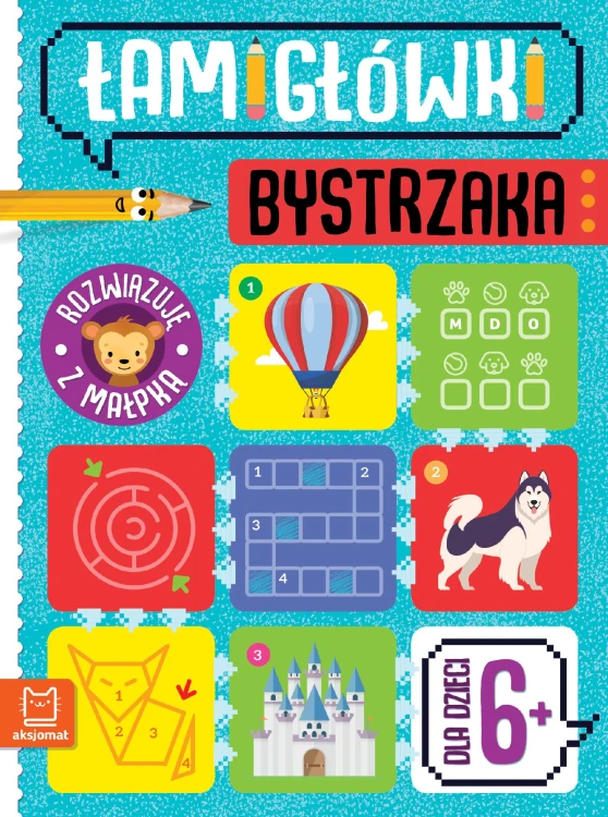 Łamigłówki bystrzaka. Rozwiązuję z małpką. Od...