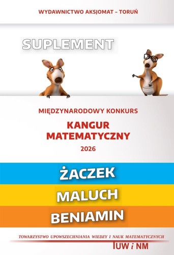 Matematyka z wesołym kangurem Suplement 2026...