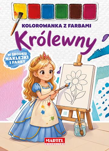 Królewny, Kolorowanka z farbami, Maciej Ratajczyk