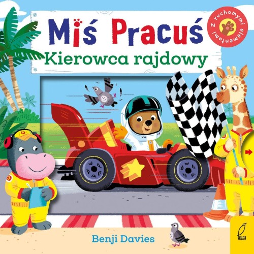 Miś pracuś. Kierowca rajdowy, Benji Davies