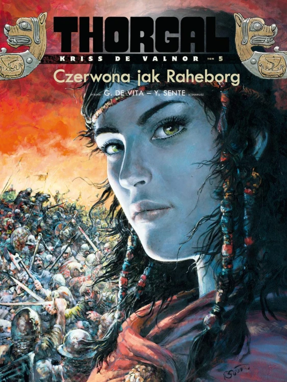 Czerwona jak Raheborg. Thorgal. Kriss de...
