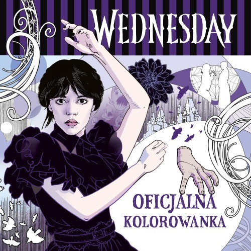 Wednesday. Oficjalna kolorowanka